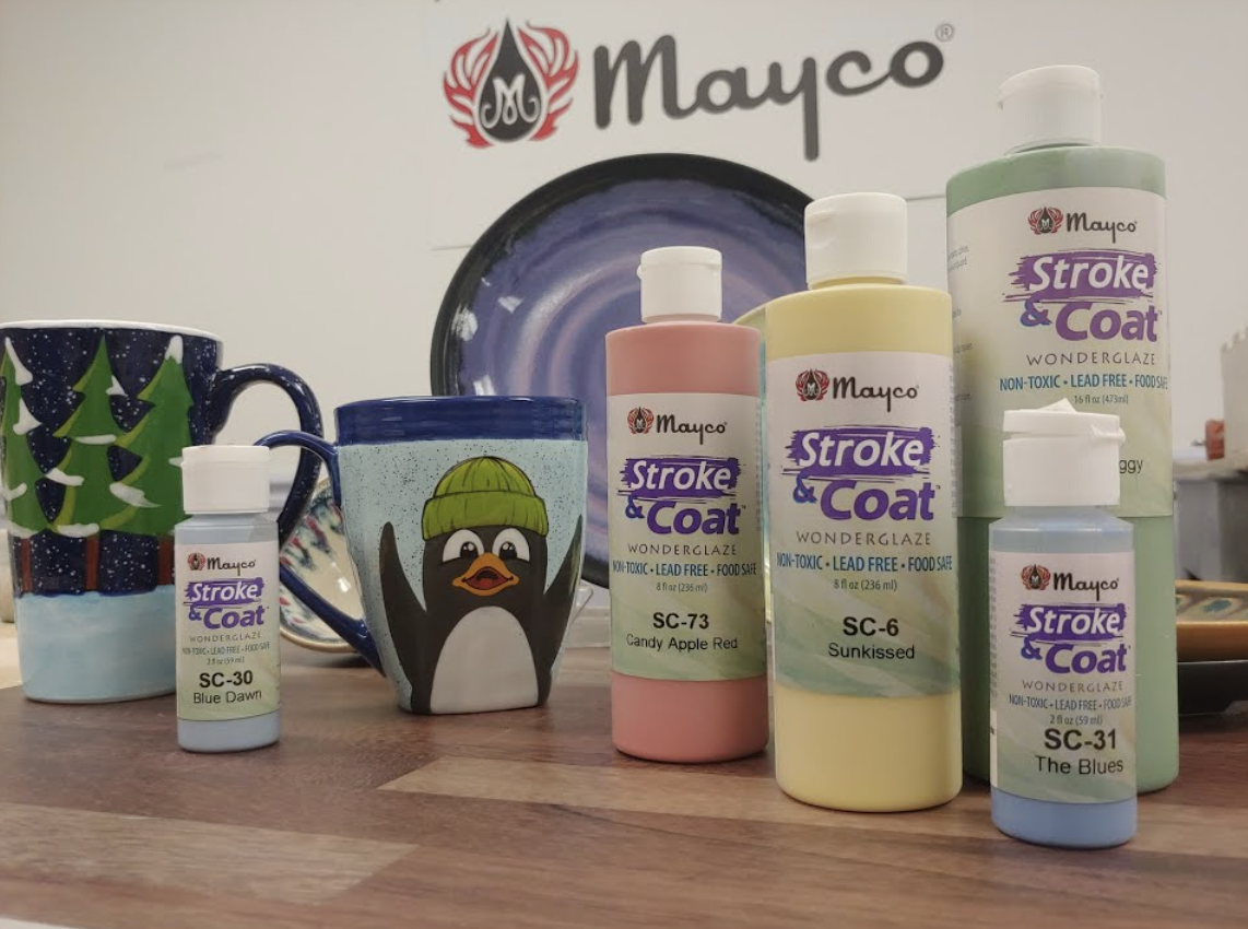 Mayco Stroke & Coat Nedir? Seramikte Uygulama Teknikleri ve İpuçları