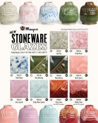 Yeni Stoneware Sırlar Deneme Paketi