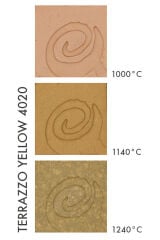 Terrazzo Yellow 4020 Stoneware Çamuru