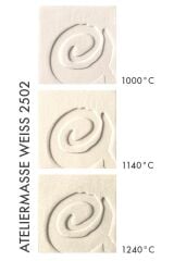 Ateliermasse Weiss 2502 Stoneware Çamuru