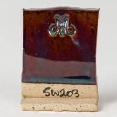 SW203 Root Beer Ice Glaze Stoneware Sır