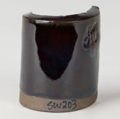 SW203 Root Beer Ice Glaze Stoneware Sır