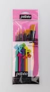 Pebeo Seramik Fırça Set:4 8\'li