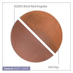 EG003 Mayco Stoneware Brick Red Engobe