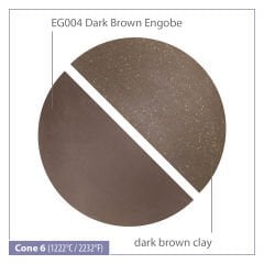EG004 Mayco Stoneware Dark Brown Engobe