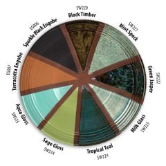 SW224 Tropical Teal Stoneware Sır